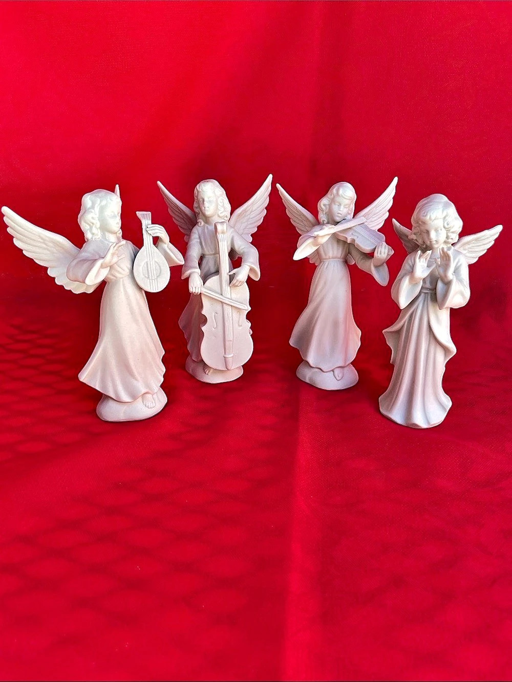 Giuseppe Armani Angel figurine set of 4 Dresden Angel Figurines